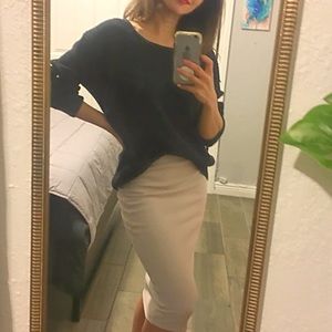 F21 Chunky Charcoal Sweater